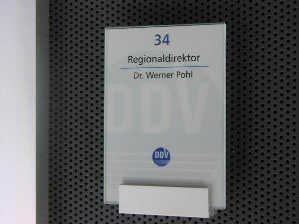 Kristallino_Tuerschild_G-Kurz Kristallino Türschild G-Kurz – Bild 2