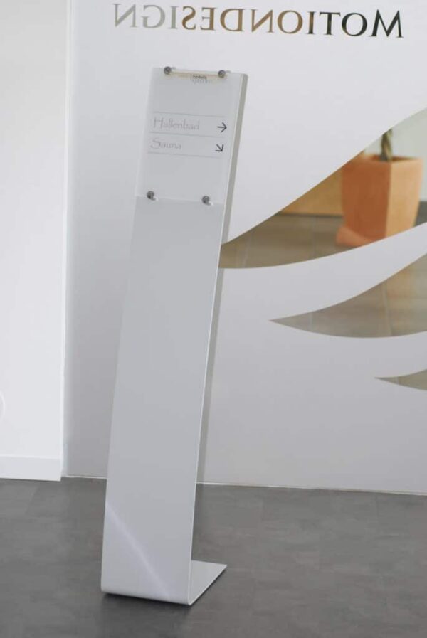 Inoxo.in_Bodenaufsteller_mit_A3_oder_A4_Schild Inoxo.in Bodenaufsteller mit A3 oder A4 Schild – Bild 1