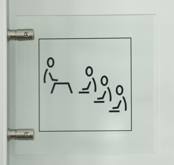 inoxo_Fahnenschild Inoxo Fahnenschild – Bild 1