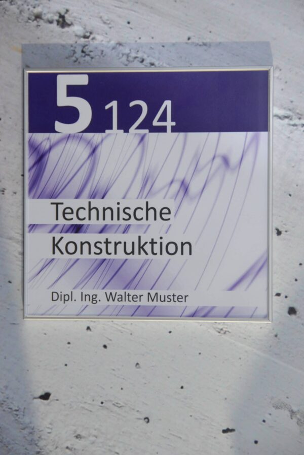 Formo_flach_Tuerschild Formo flach Türschild – Bild 2