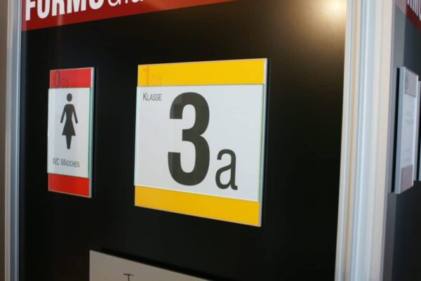 Formo_flach_Tuerschild_Kombi Formo flach Türschild-Kombi – Bild 2