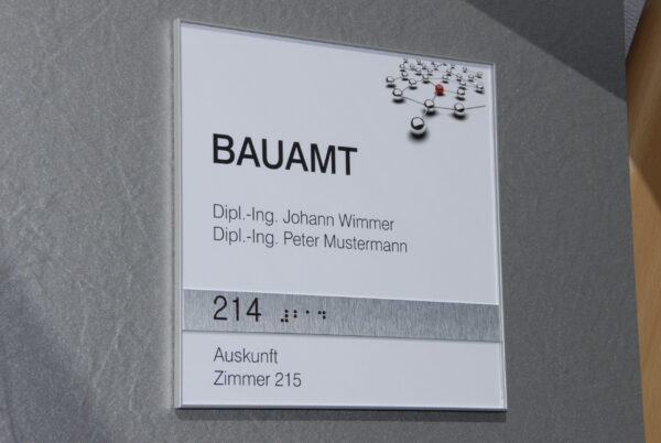 FORMOplex Türschild-Kombi – Bild 2