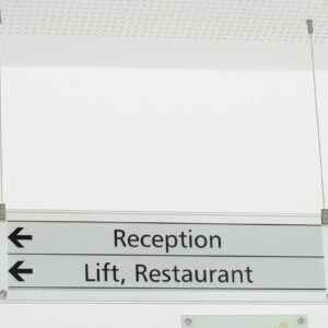 Inoxo Hängeschild