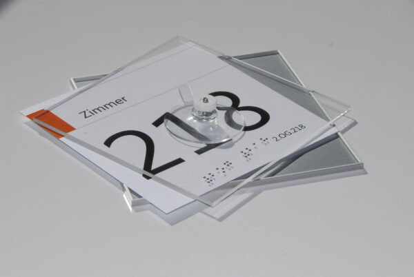 Formo_Textwechsel Formo flach Türschild – Bild 5